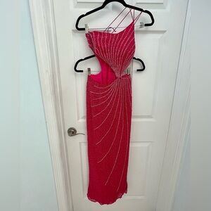 Tiffany Designs Prom Pageant Formal Gown Dress. color: Pink. size: xxs